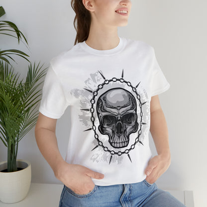 Skull Chain Splatter T-Shirt