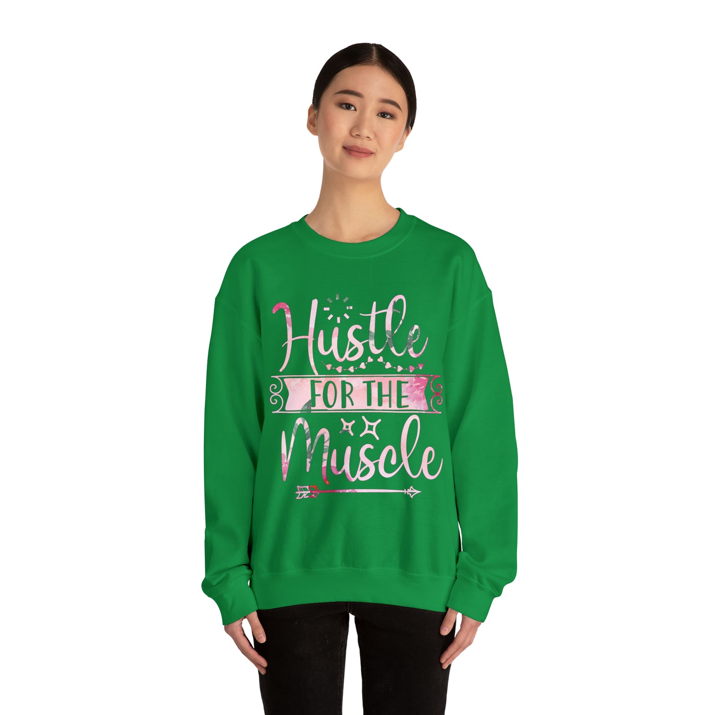 Hustle for the Muscle Crewneck Sweatshirt