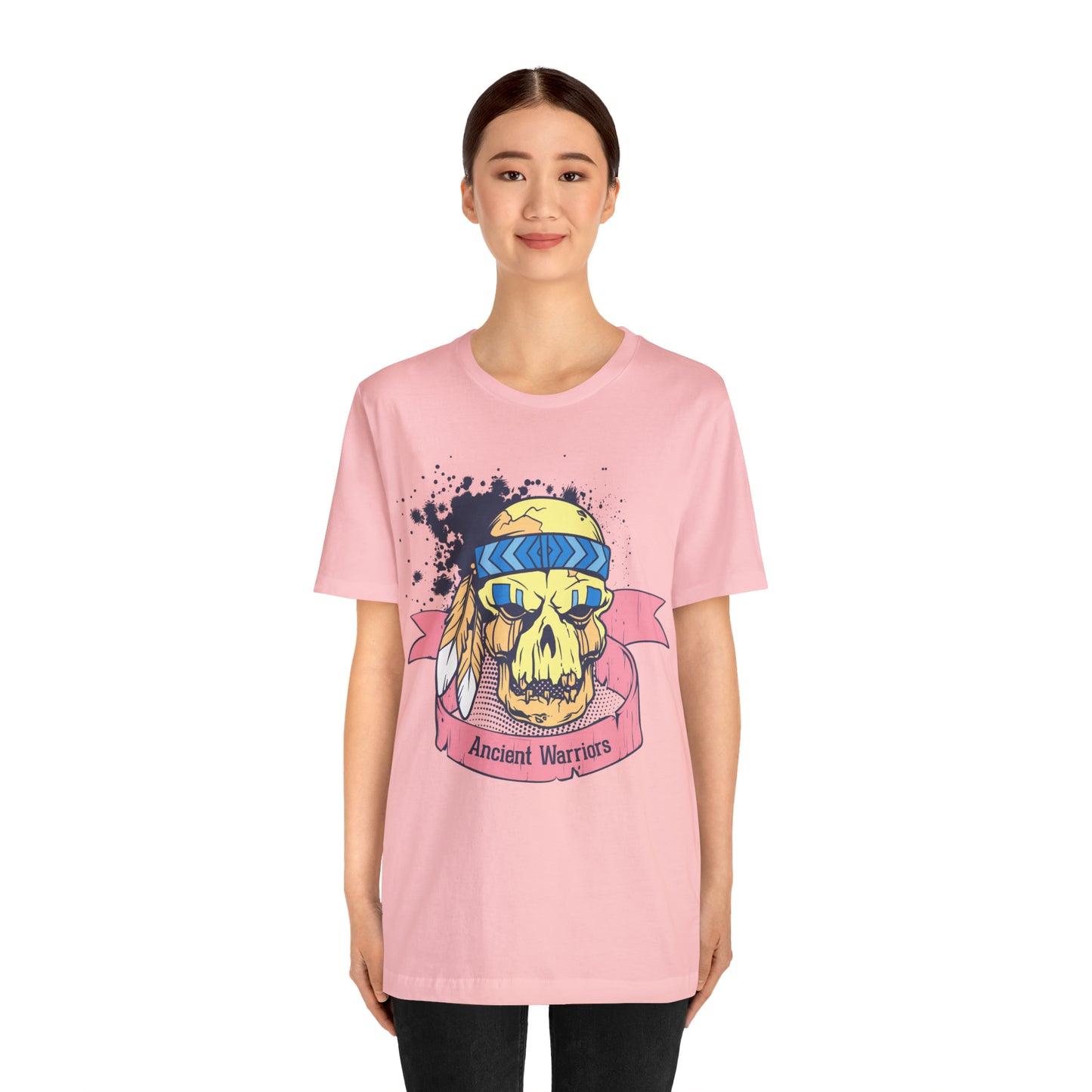 Ancient Warrior Skull Chief T-Shirt