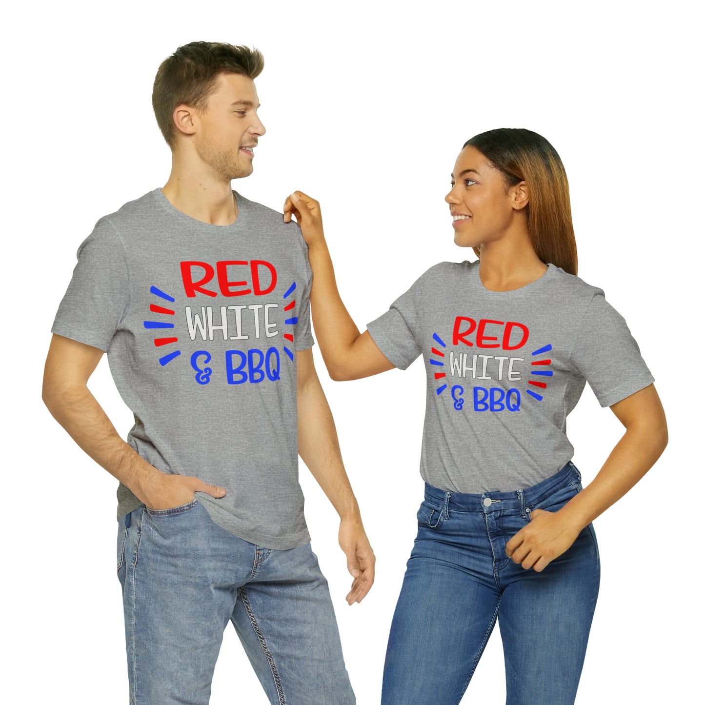 Red White BBQ T-Shirt