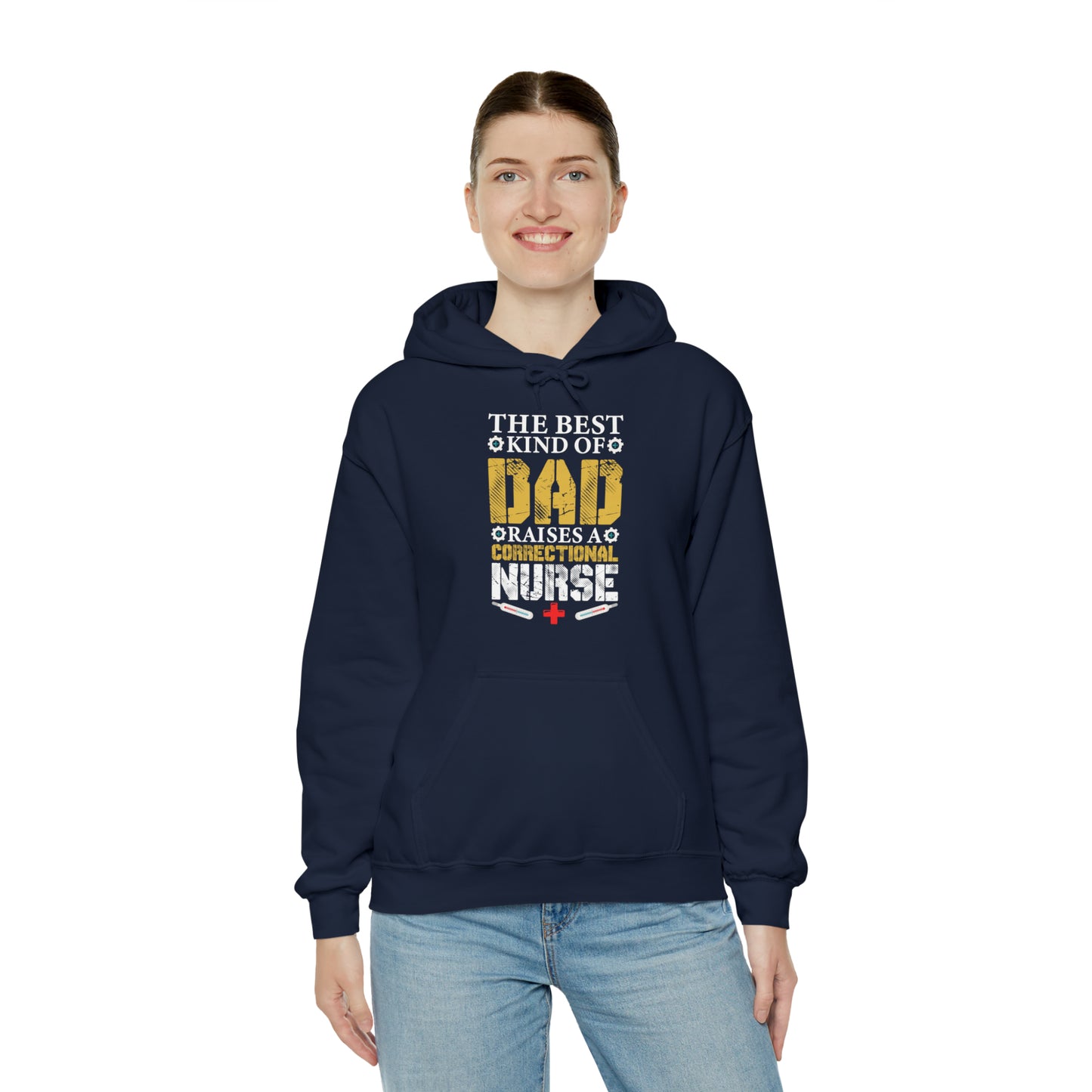 The best kind of dad raises a nurse Hoodie