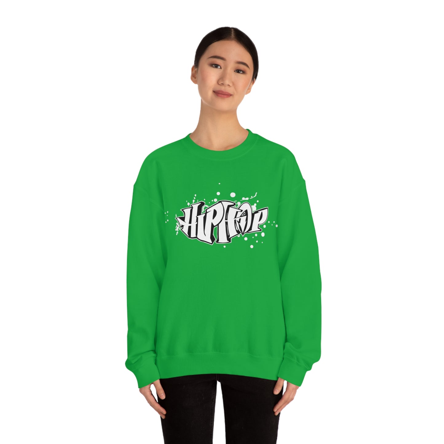 Hip Hop graffiti Crewneck Sweatshirt