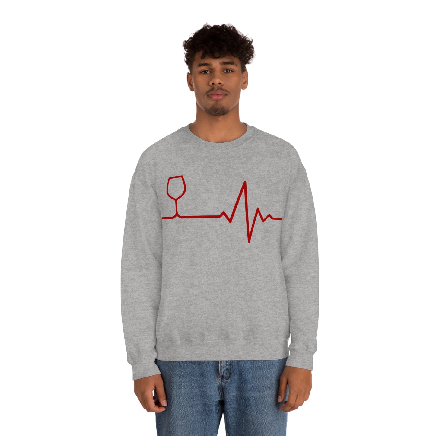 Red Wine Life Crewneck Sweatshirt