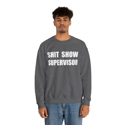 show supervisor Crewneck Sweatshirt