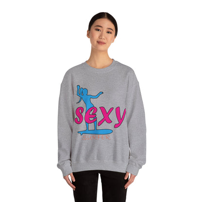 Sexy Surfer Crewneck Sweatshirt