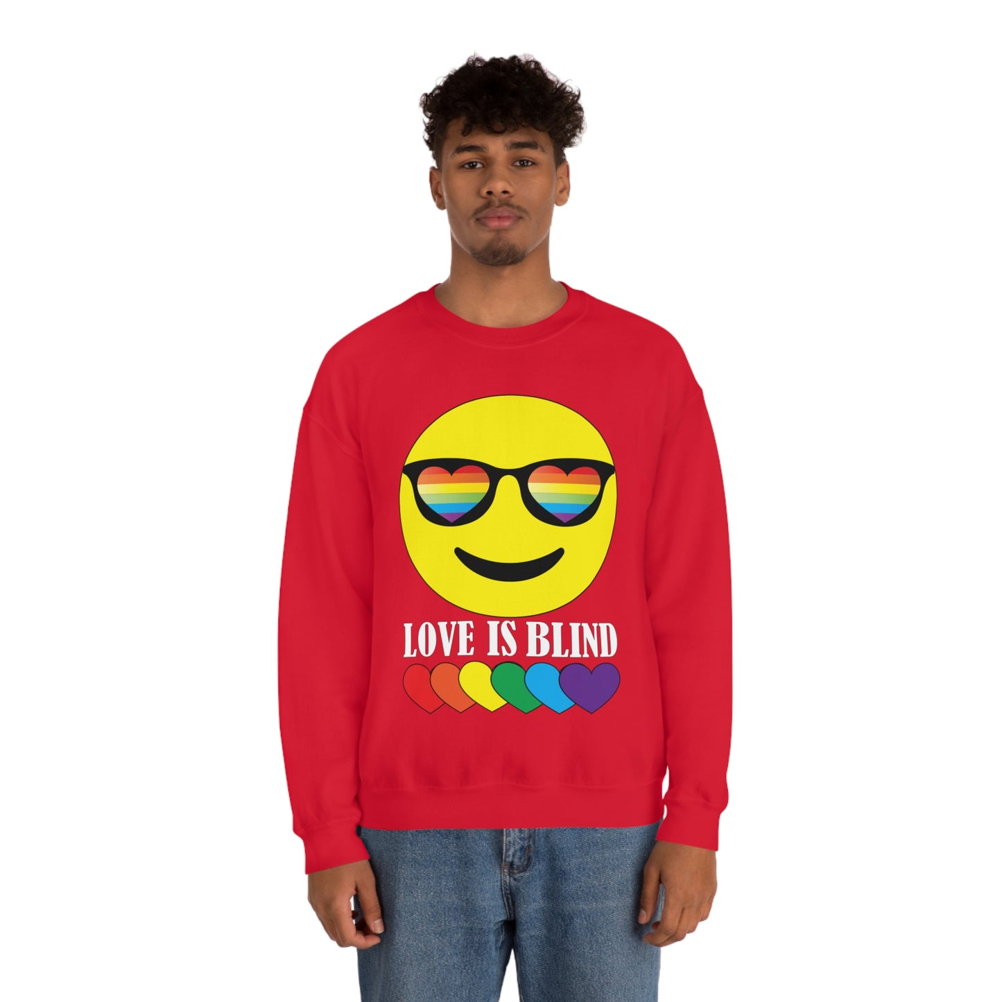 LOVE IS BLIND Crewneck Sweatshirt