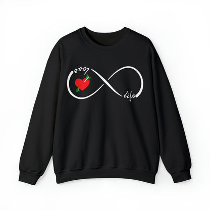 Love life infinity Crewneck Sweatshirt