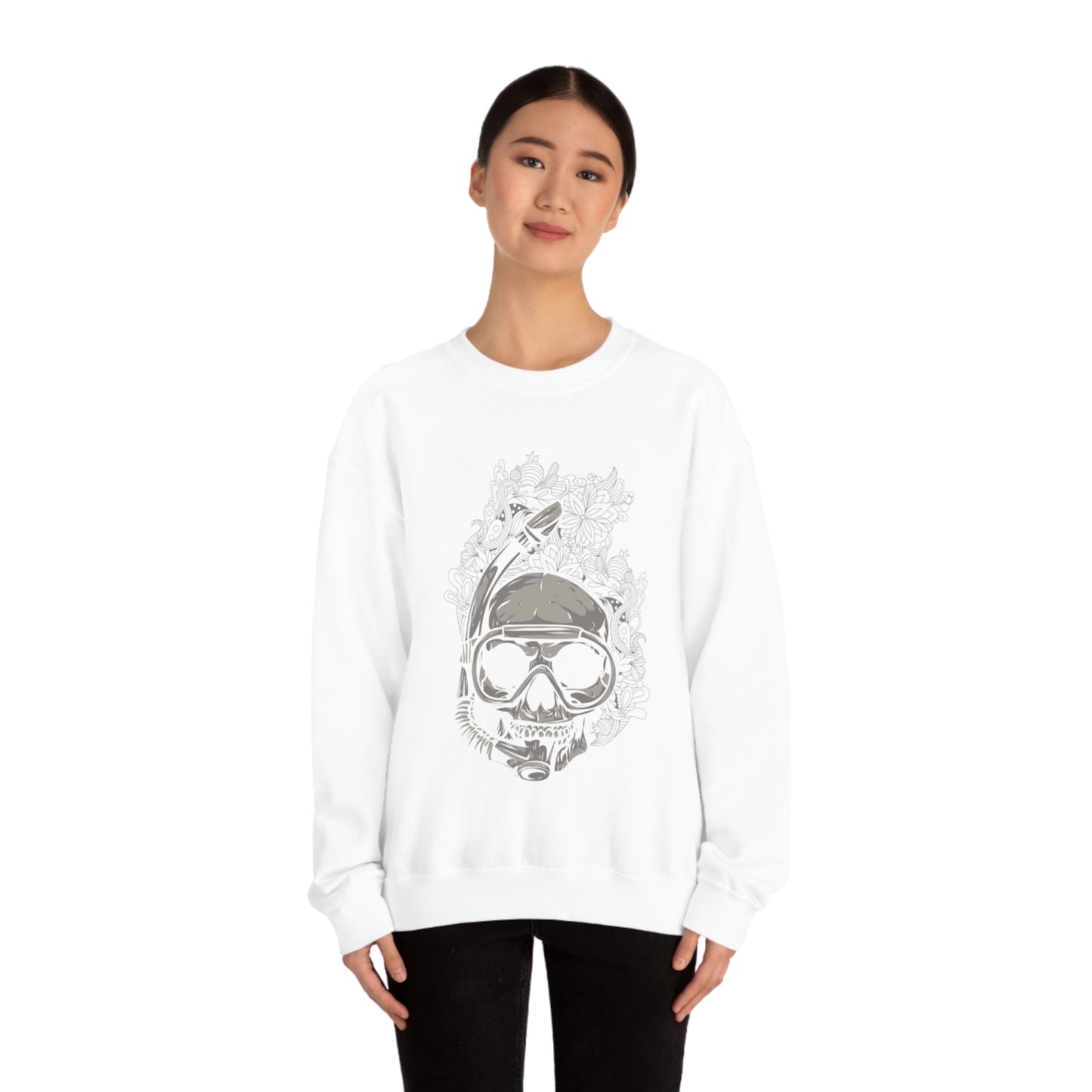 Skull Diver Crewneck Sweatshirt