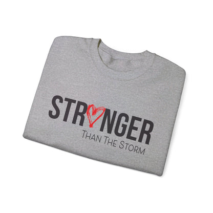 Stronger than the storm Crewneck Sweatshirt