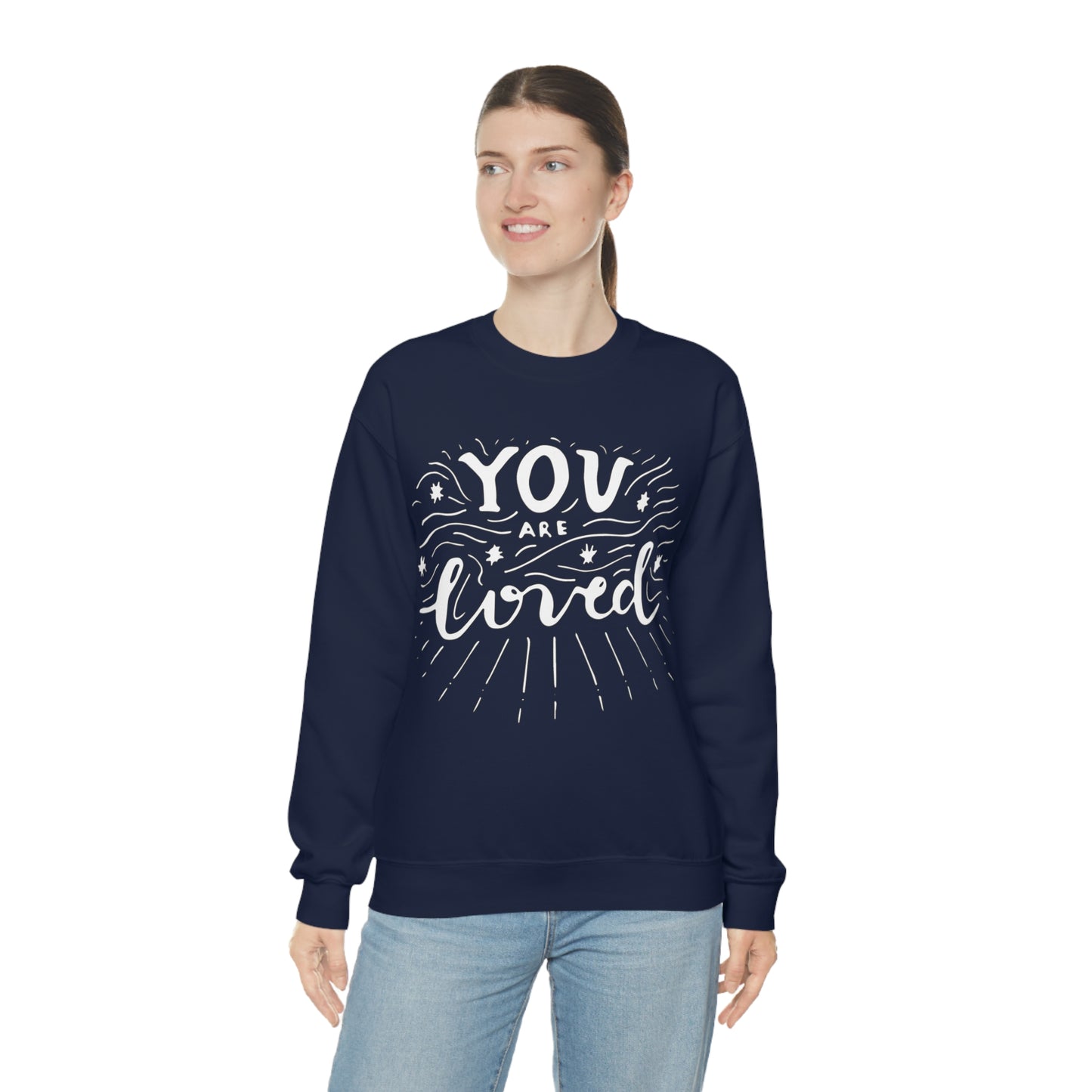 You-are loved Crewneck Sweatshirt