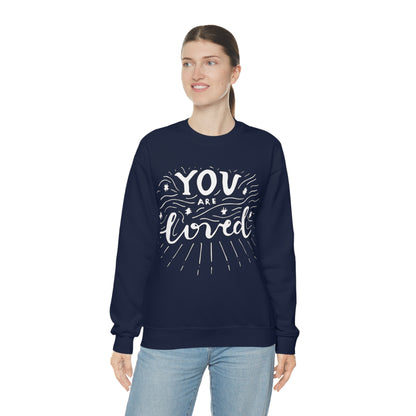 You-are loved Crewneck Sweatshirt