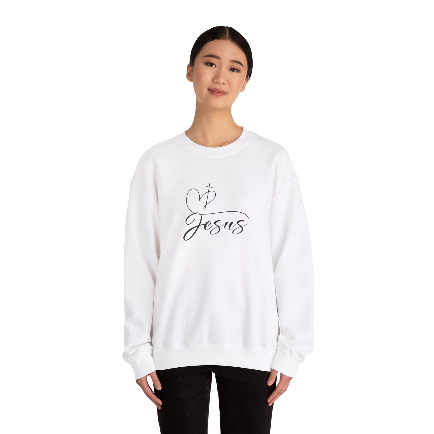 Jesus has my back Crewneck Sweatshirt