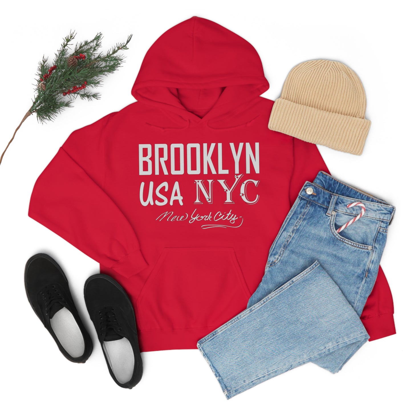 Brooklyn NY USA Hoodie