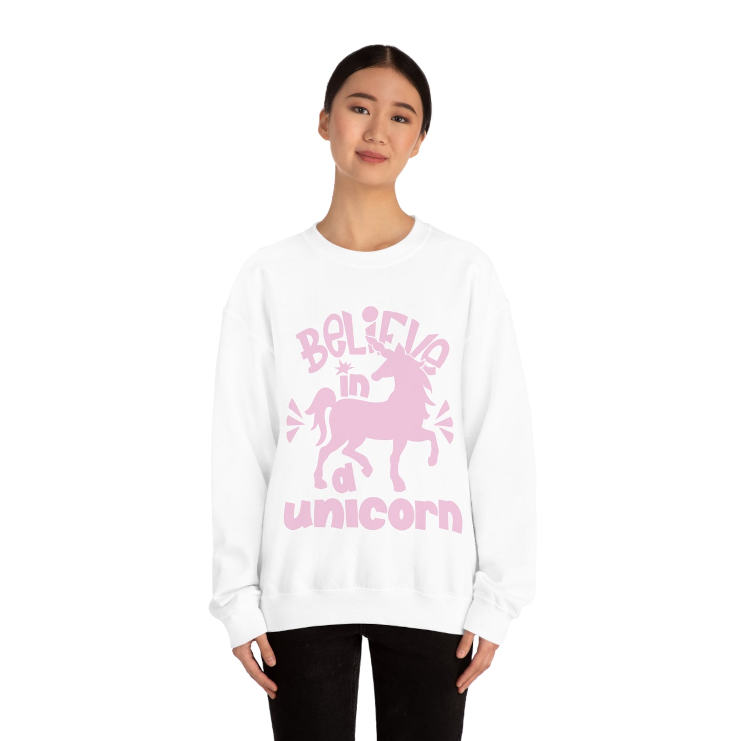 Believe in a unicorn Crewneck Sweatshirt