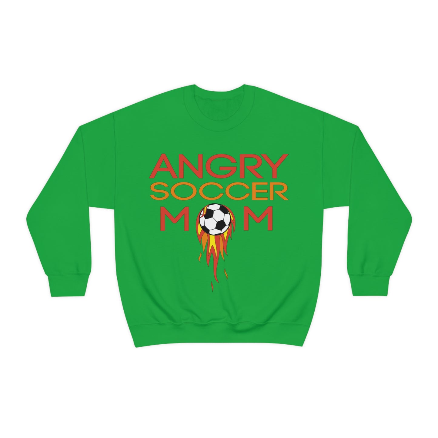 Angry soccer mom Crewneck Sweatshirt