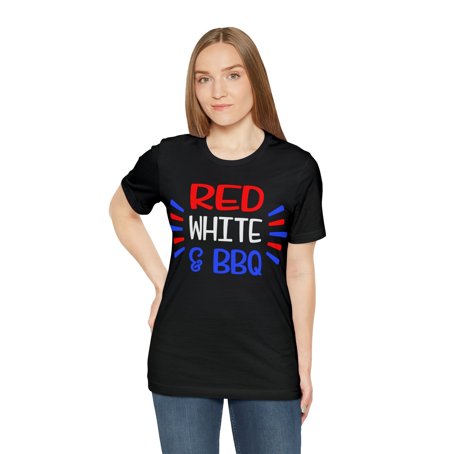 Red White BBQ T-Shirt