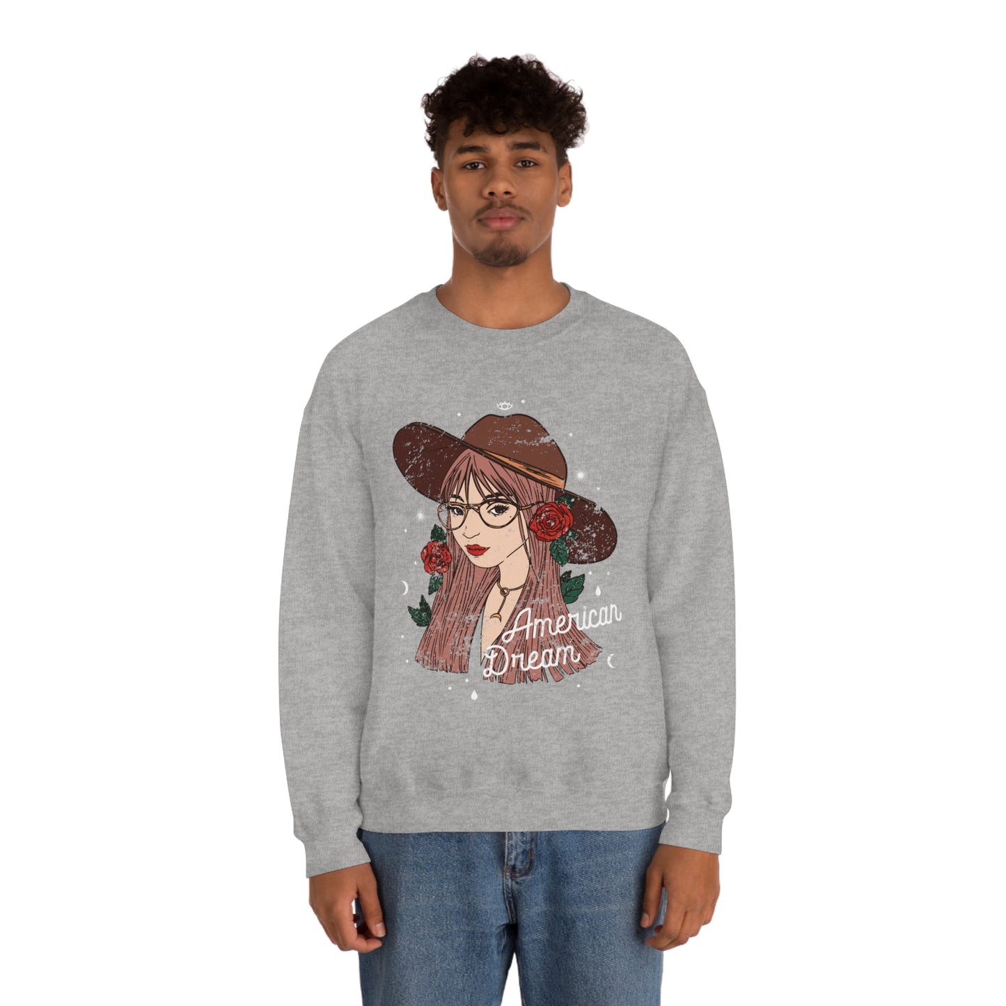 American Dream Woman Crewneck Sweatshirt