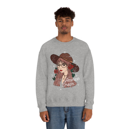 American Dream Woman Crewneck Sweatshirt