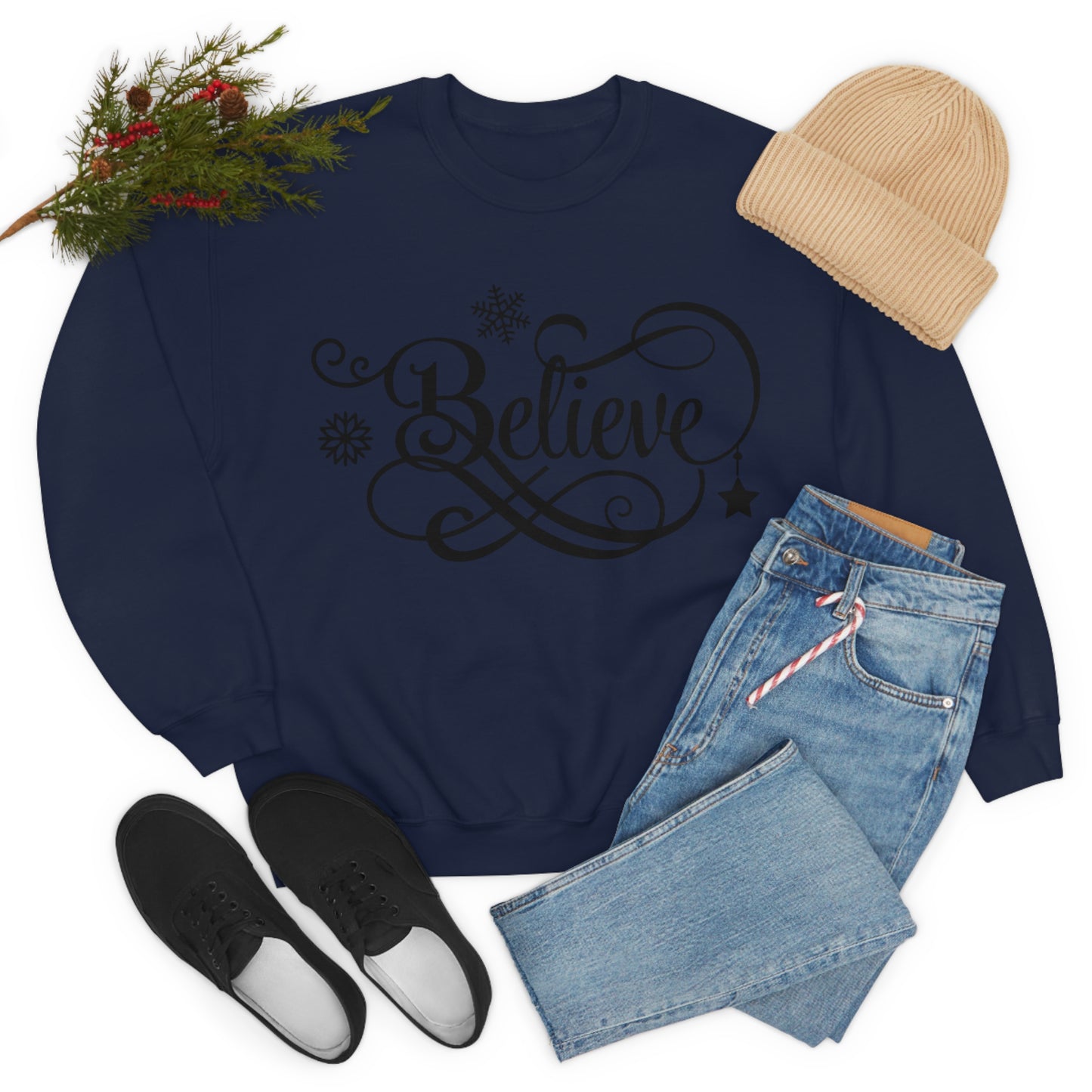 Believe Crewneck Sweatshirt