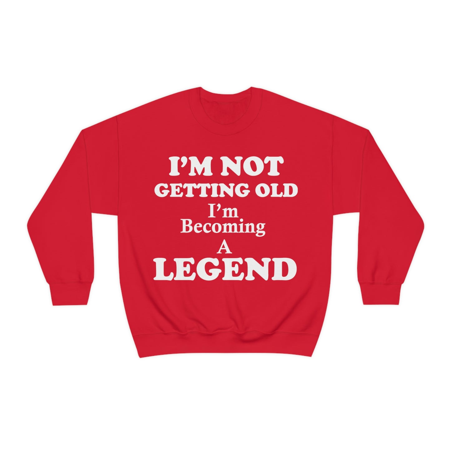 Becoming a legend Crewneck Sweatshirt