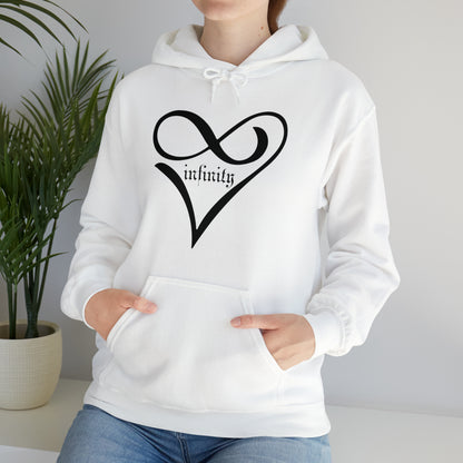 Infinity Heart symbol Hoodie