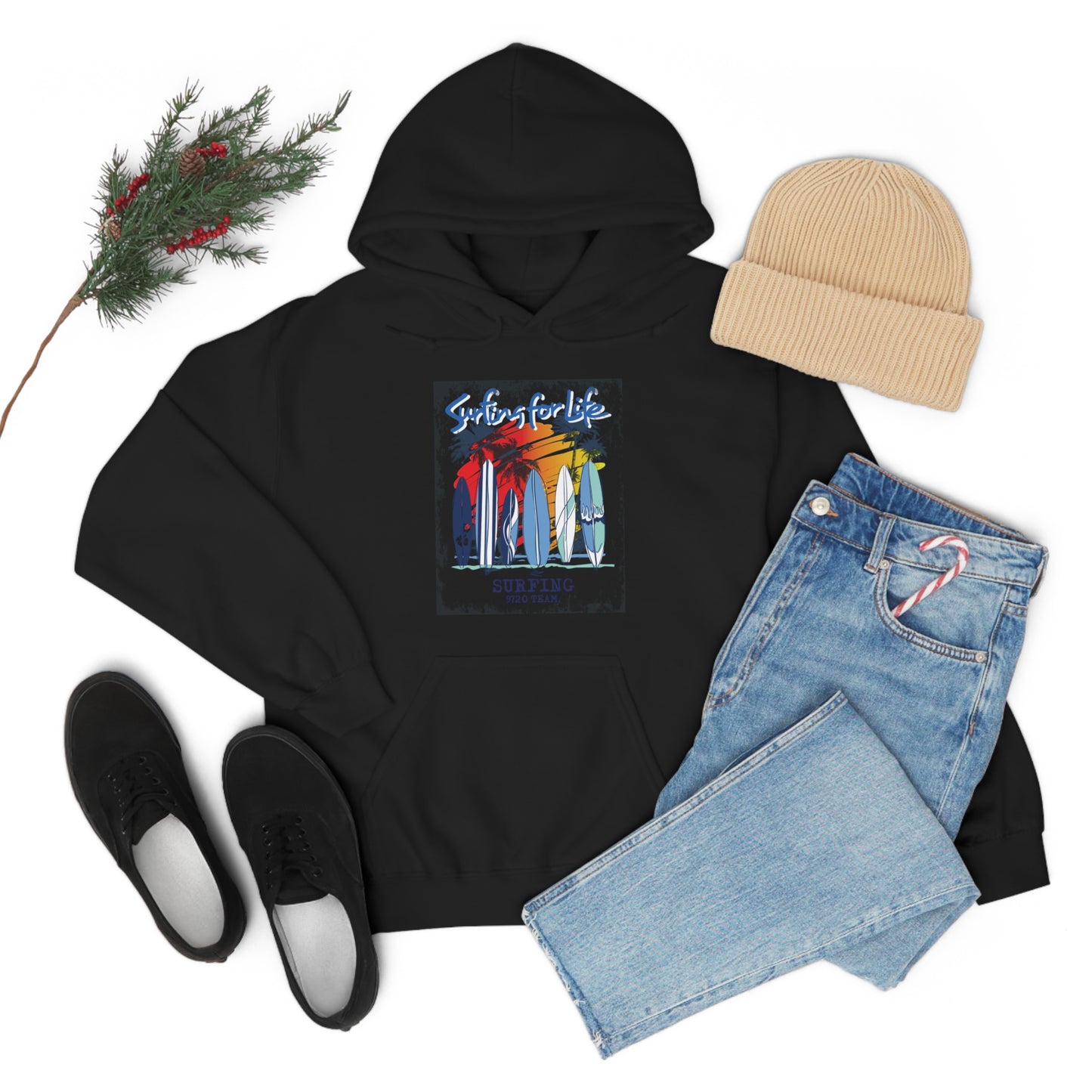 Surfing For Life Hoodie