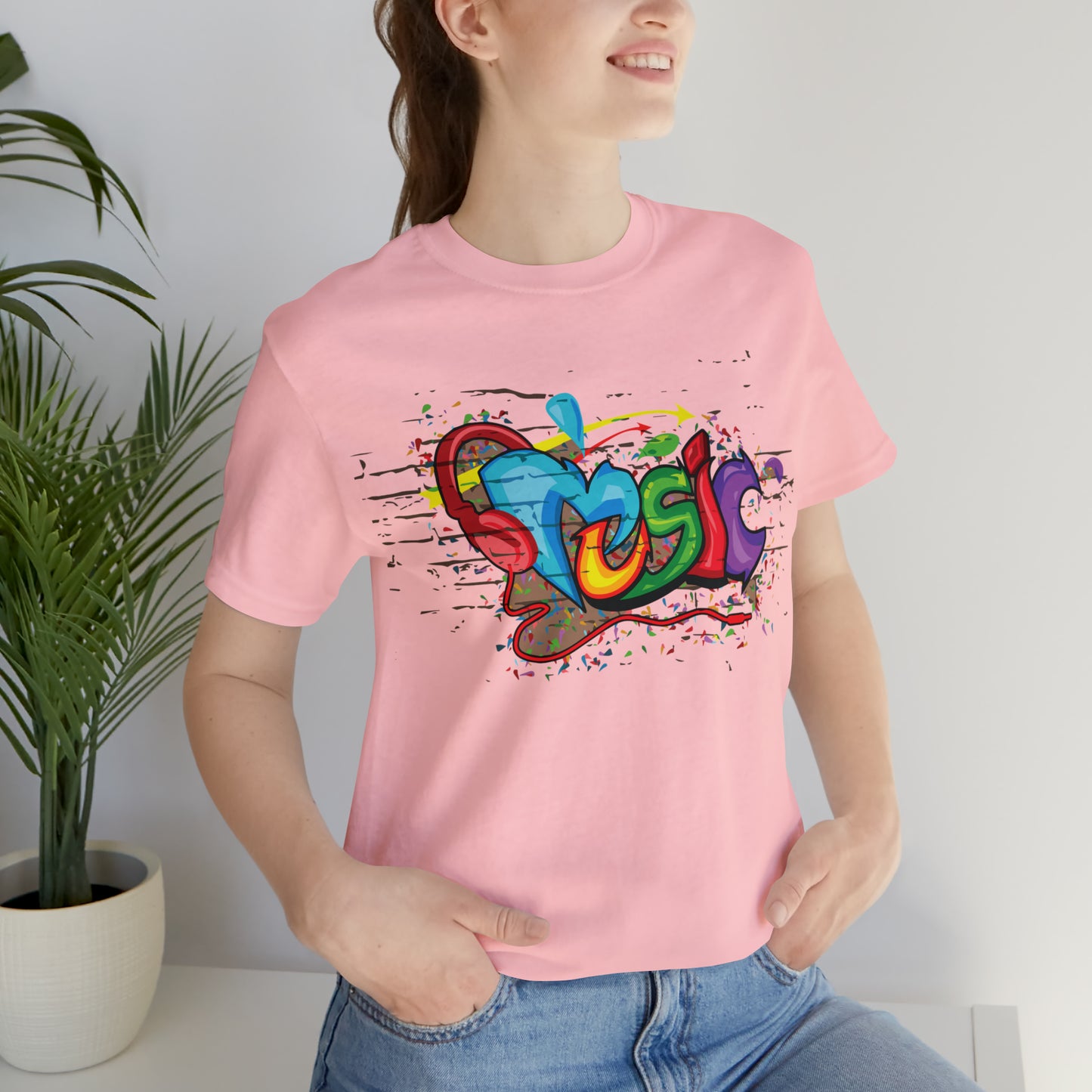 Music colorful graffiti T-Shirt