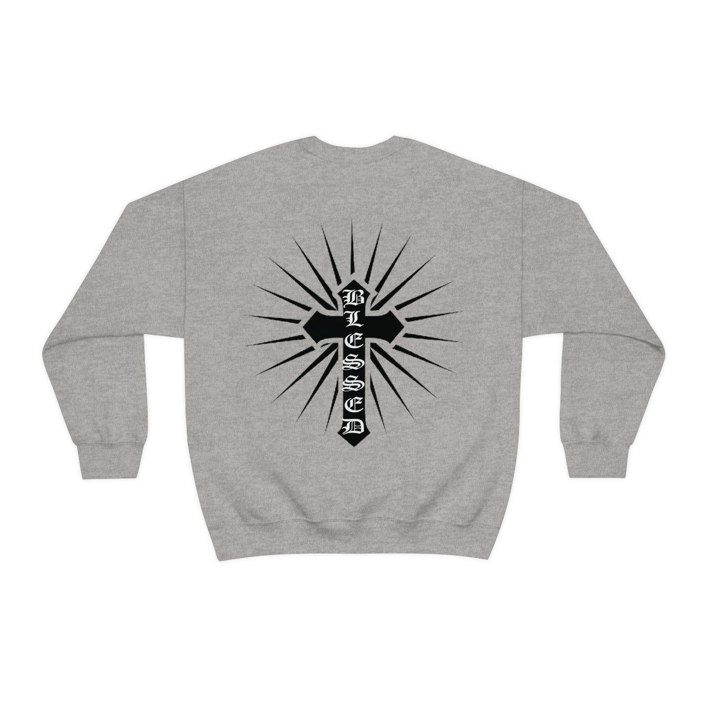 Blessed Cross Crewneck Sweatshirt