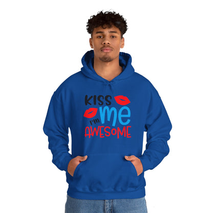 Kiss Me I'm Awesome Hoodie