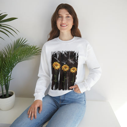 Sunflowers Faith hope love Crewneck Sweatshirt