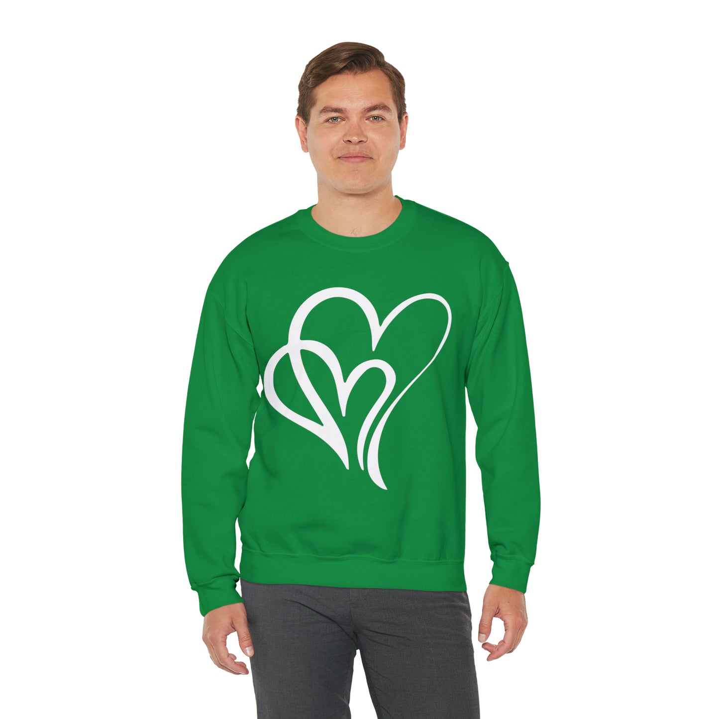 Love you 2 times Crewneck Sweatshirt