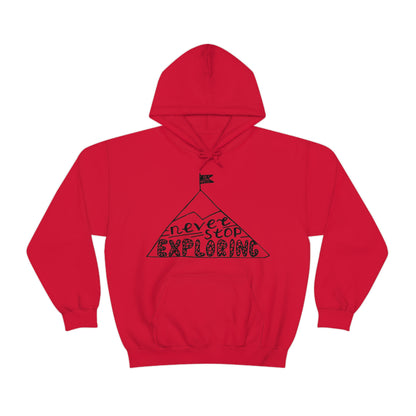 Never stop exploring Hoodie