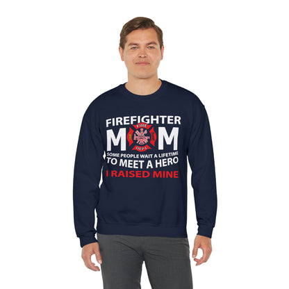 Firefighter Mom Crewneck Sweatshirt