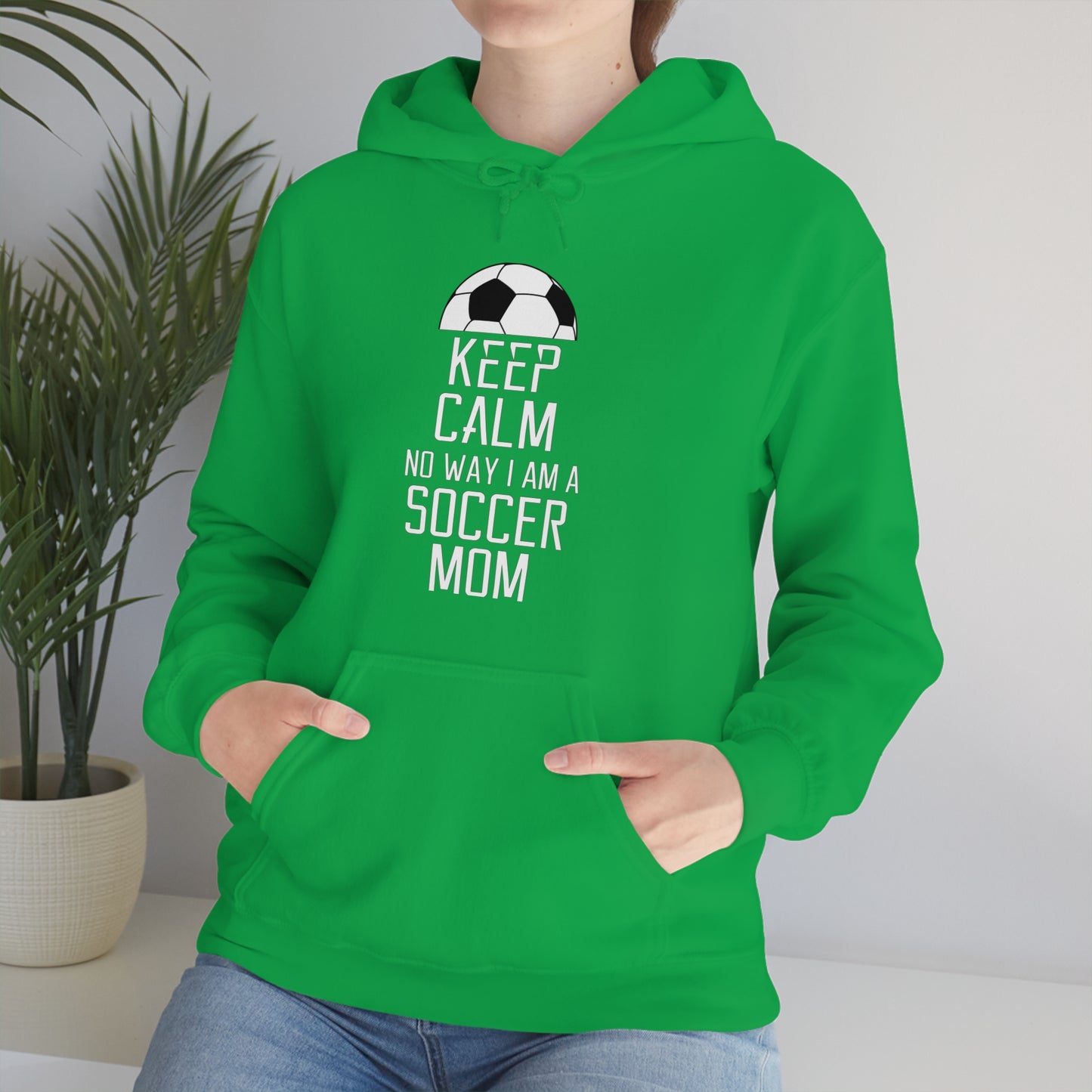 Keep calm soccer mom Hoodie