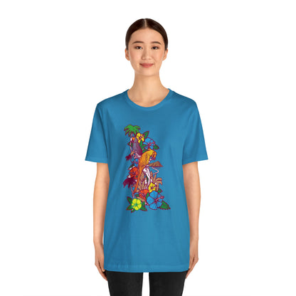 Parrot Jungle Floral T-Shirt