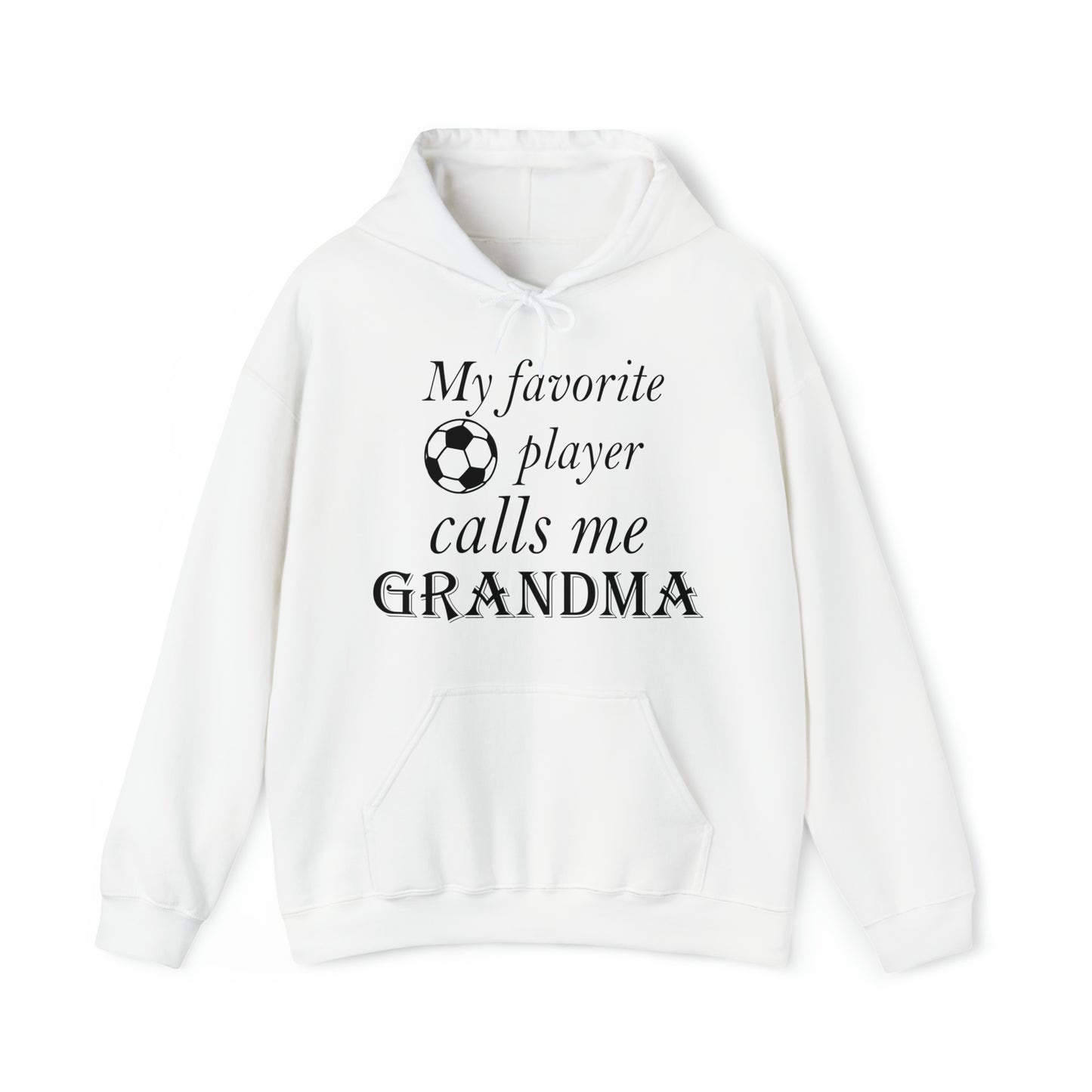 Grandma Favorite Soccer Player Hoodie