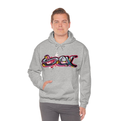 Sex colorful graffiti Hoodie