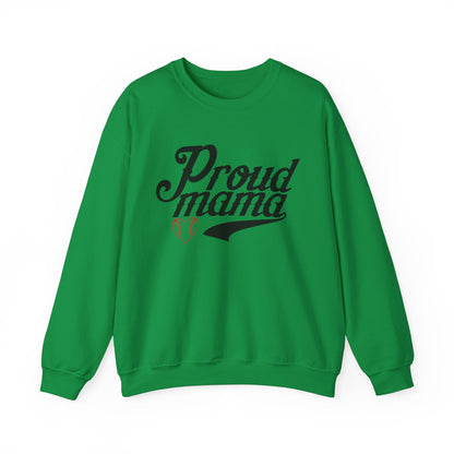 Proud Baseball Mama Crewneck Sweatshirt