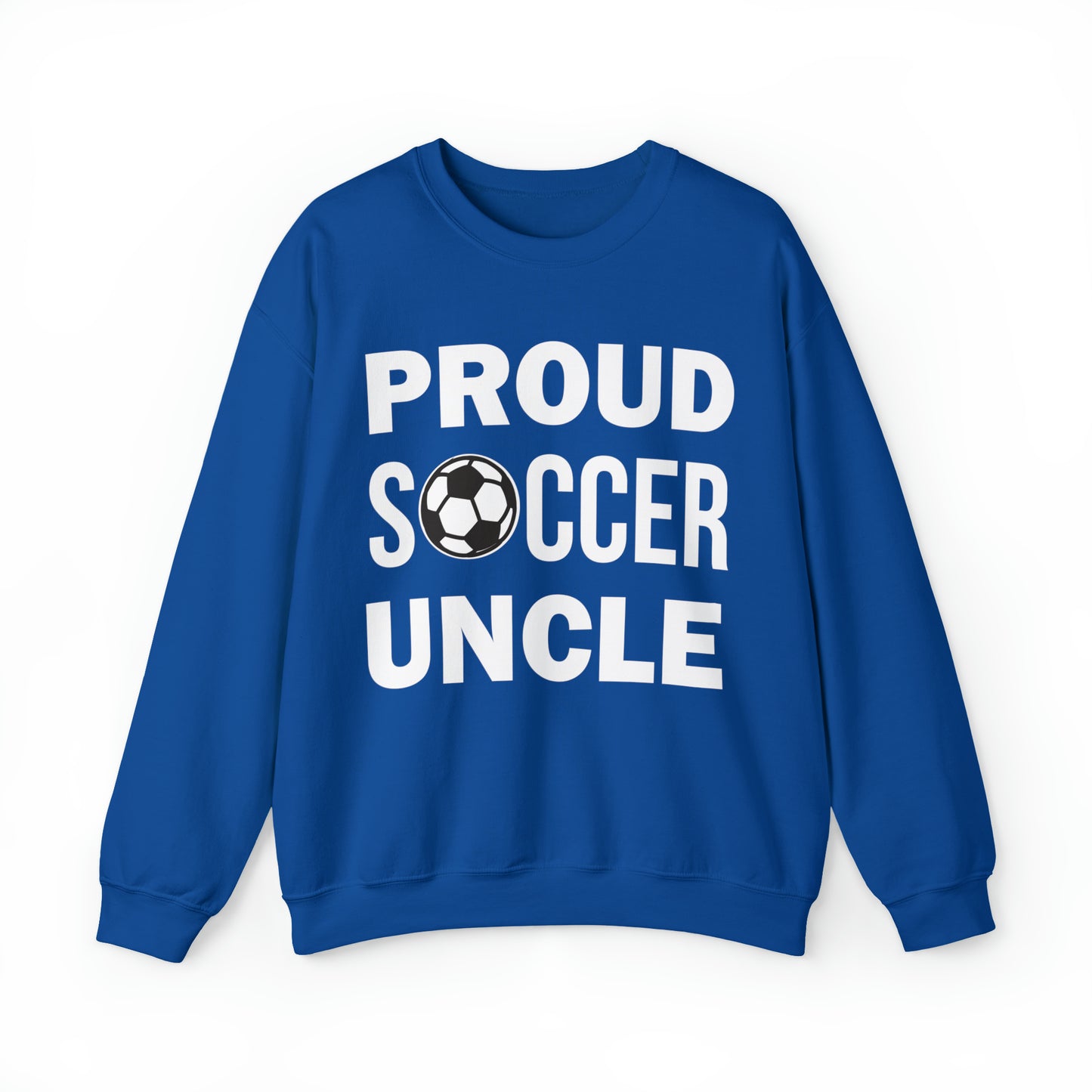 Proud soccer uncle Crewneck Sweatshirt