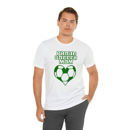 Proud -soccer-mom Heart T-Shirt