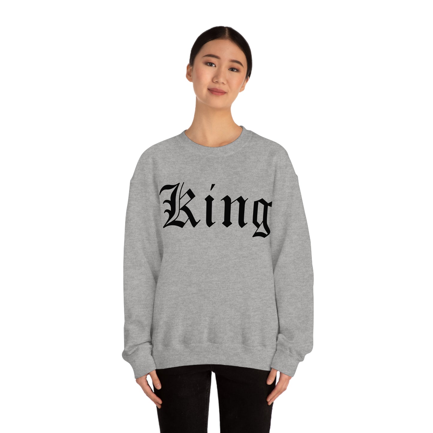 King Crewneck Sweatshirt