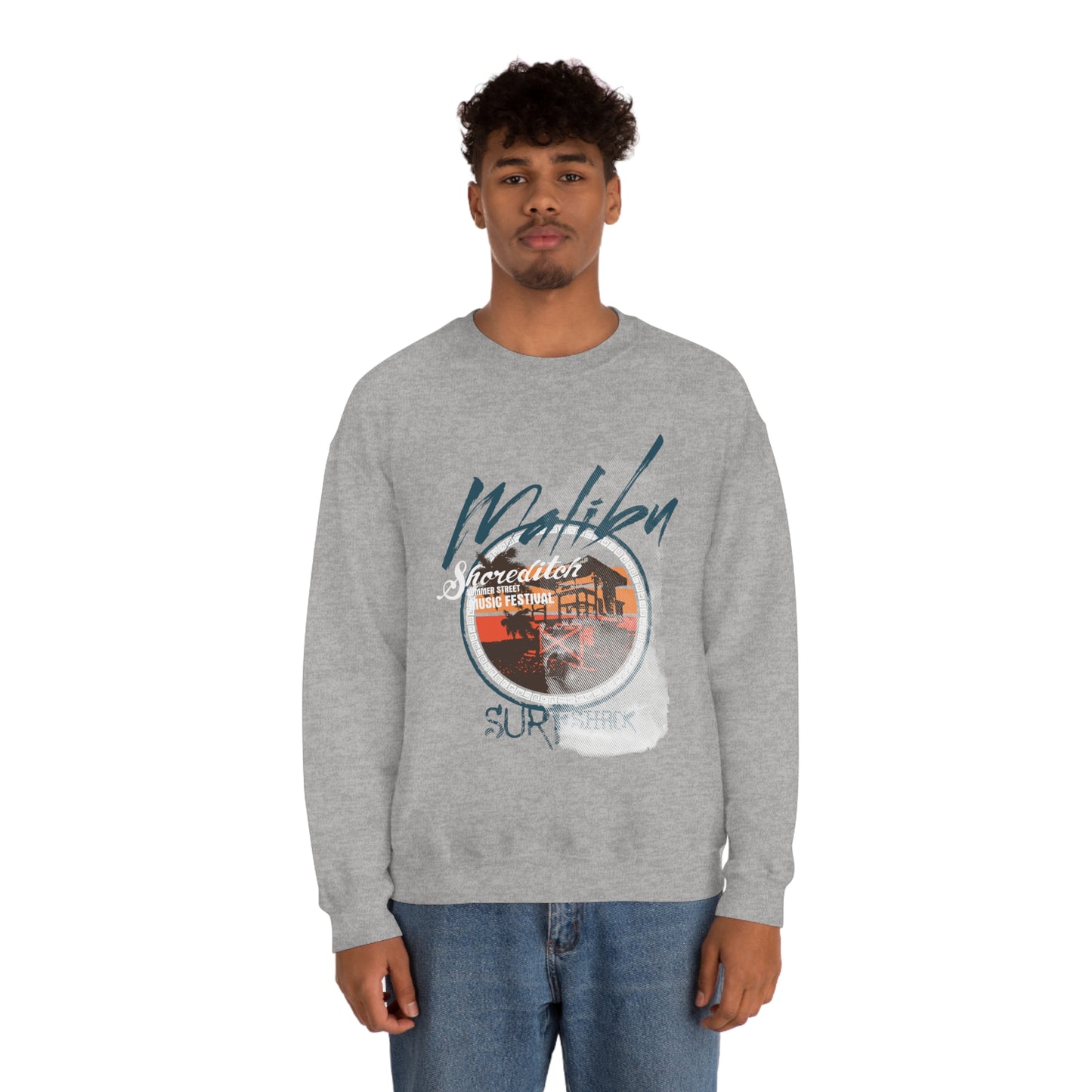 Malibu Vibe Crewneck Sweatshirt