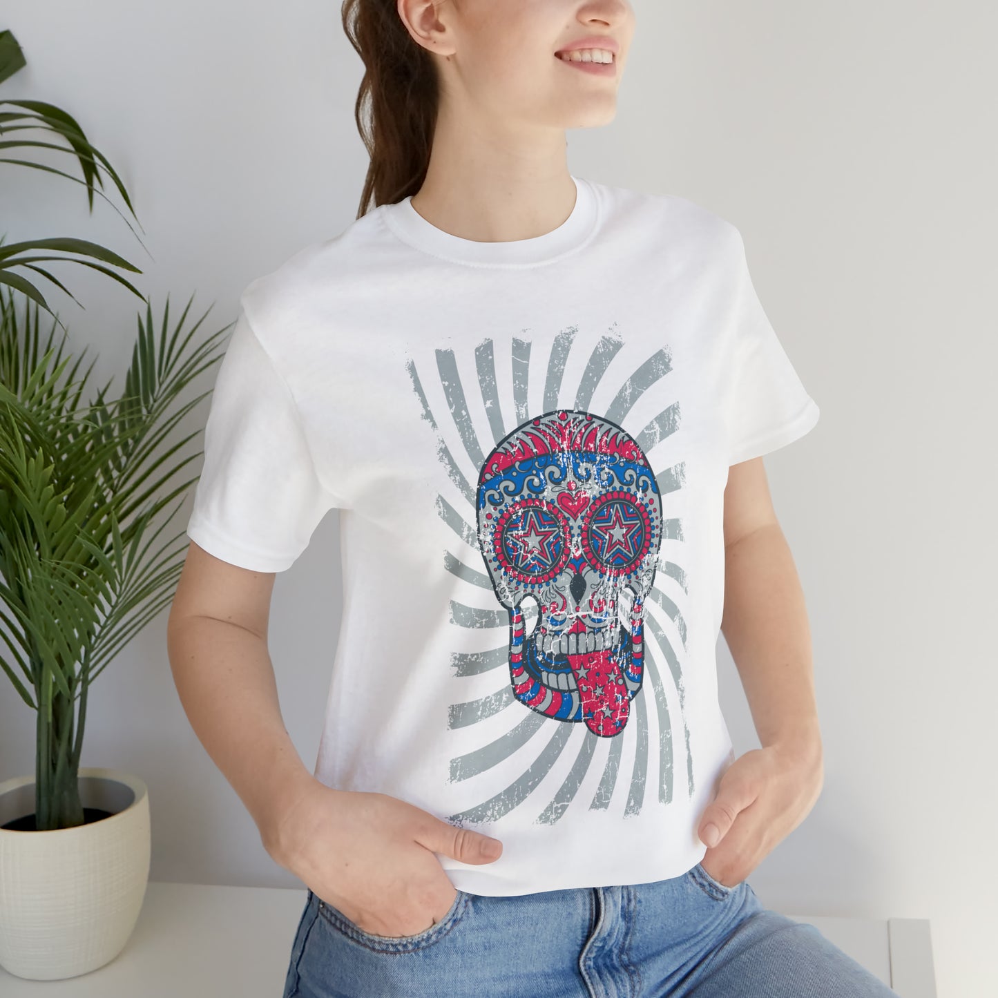 Hippie Skull T-Shirt