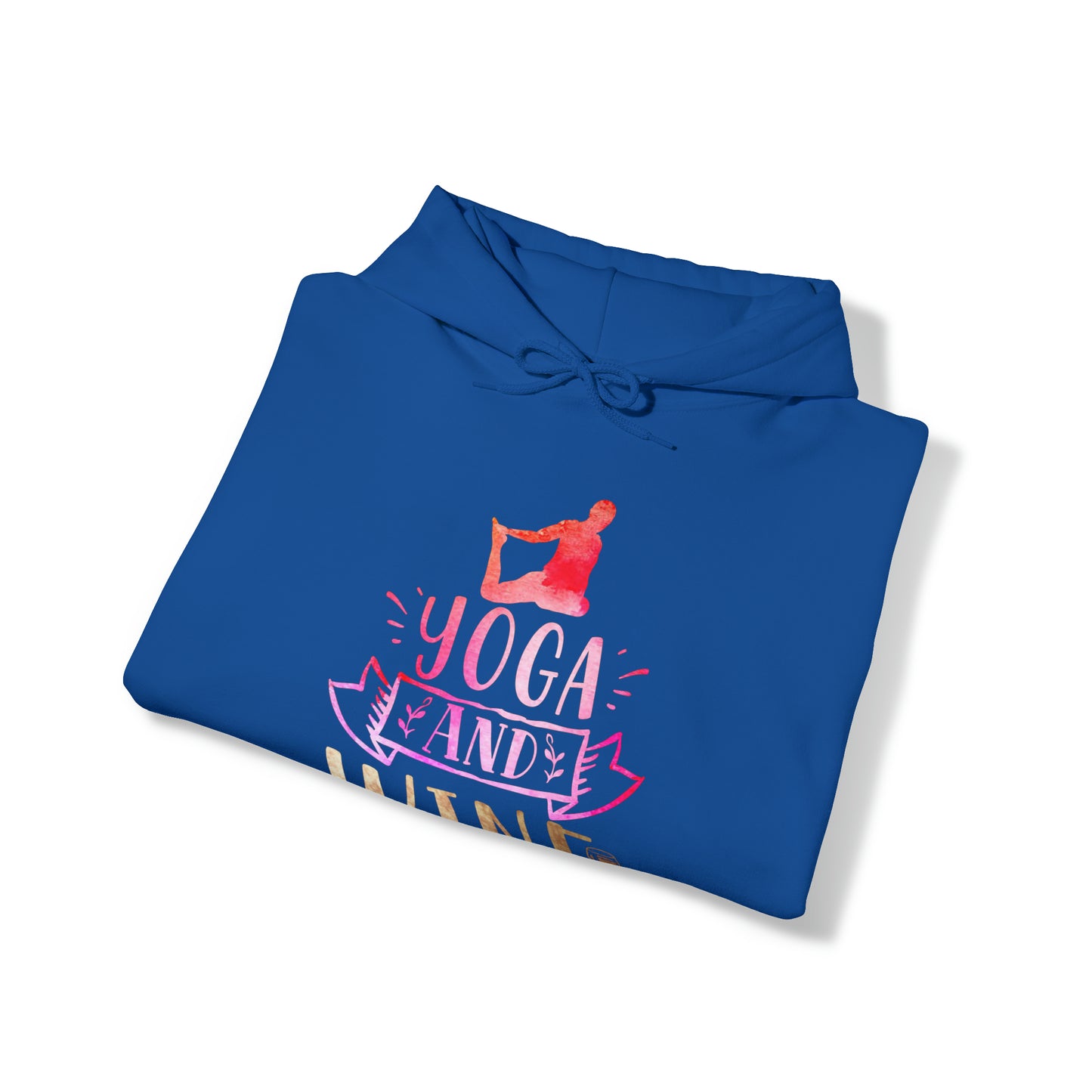 Yoga And Wine Hoodie