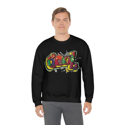 Colorful Cool graffiti Crewneck Sweatshirt