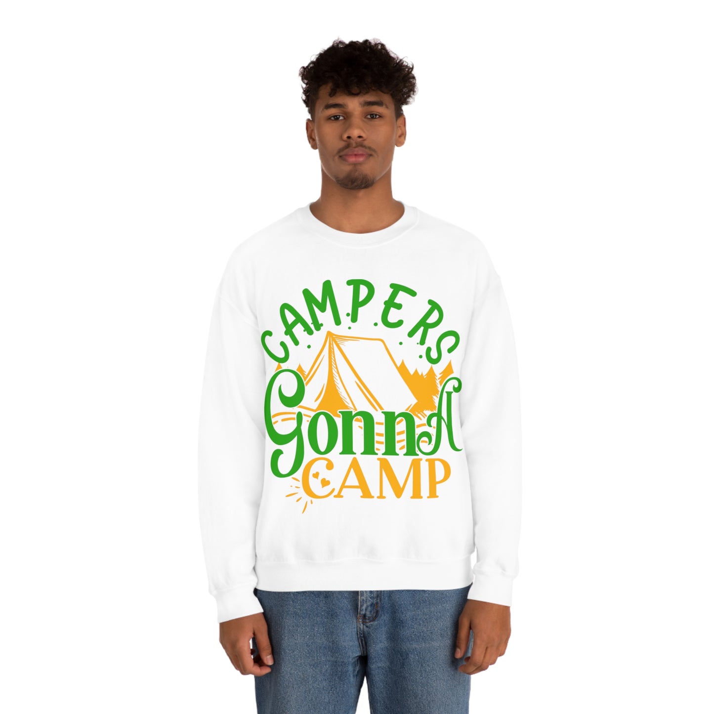 Campers Gonna Camp Crewneck Sweatshirt