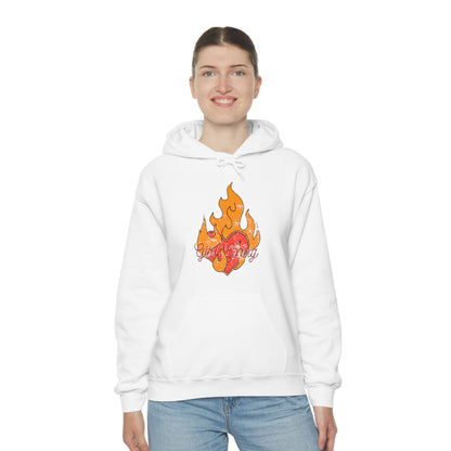 Girl Gang on Fire Hoodie