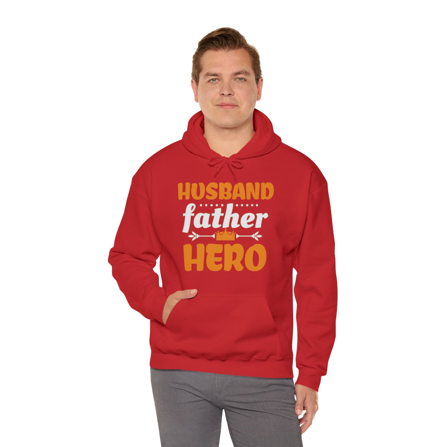 Husband Father Hero Hoodie