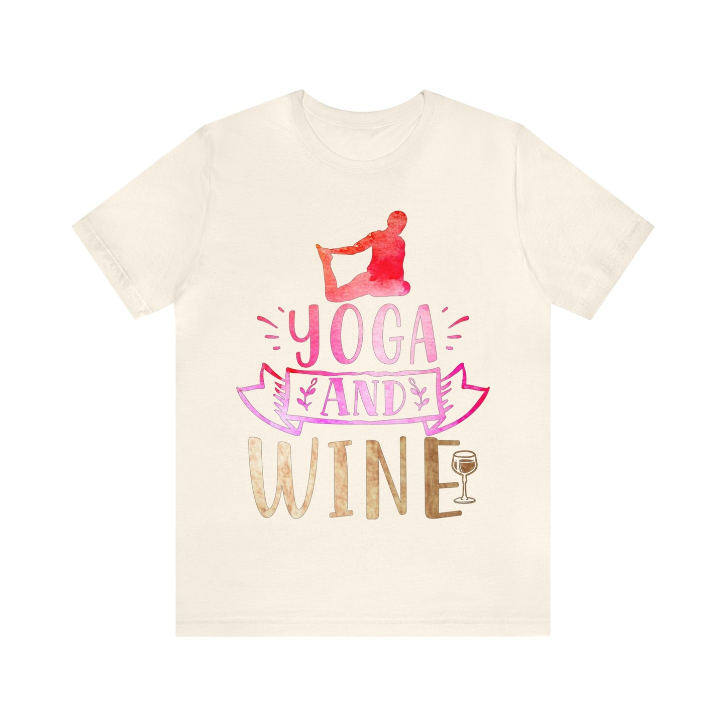 Yoga And Wine T-Shirt