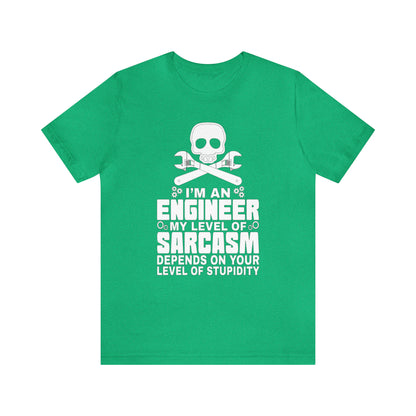 My level of sarcasm depends on you T-Shirt